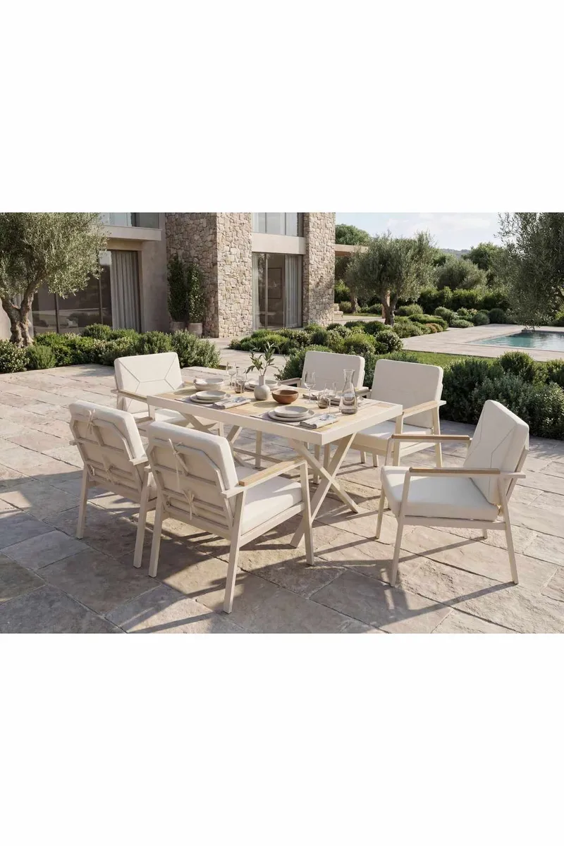 Garden Table & Chairs Set Atelier Del Sofa