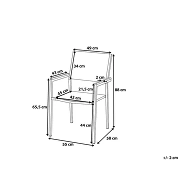 Grosseto Hagegruppe Med Bord + 8 Stoler - Svart - Hagemøbler & utemiljø - Hagegruppe - Spisegrupper hage
