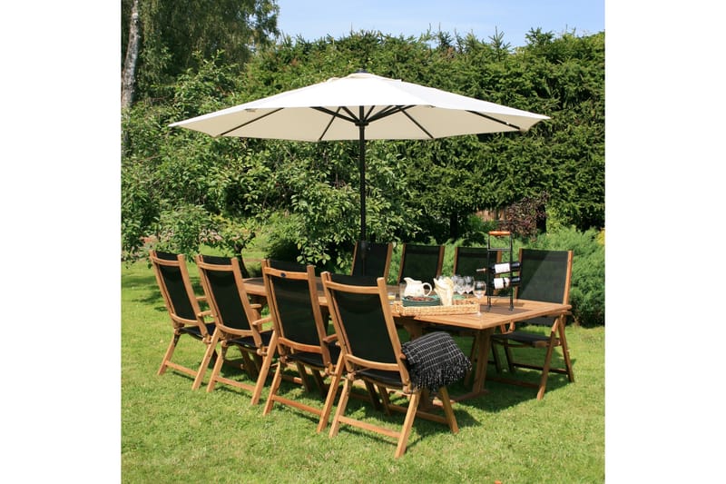 Haegruppe FREMTID bord og 6 stoler - Hagemøbler & utemiljø - Hagegruppe - Spisegrupper hage