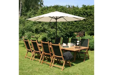 Haegruppe FREMTID bord og 8 stoler - Hagemøbler & utemiljø - Hagegruppe - Spisegrupper hage