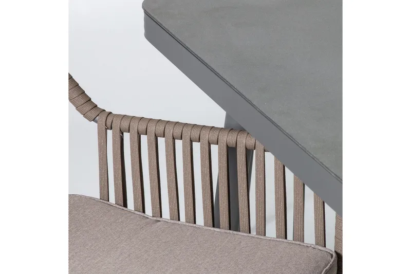 Hagegruppe ANDROS bord og 6 stoler 180x90xH75cm - Hagemøbler & utemiljø - Hagegruppe - Spisegrupper hage