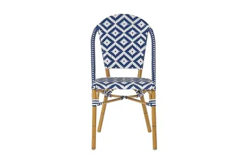 Hagemøbelsett av bord og 4 Stoler RIFREDDO - Blå - Hagemøbler & utemiljø - Hagegruppe - Spisegrupper hage