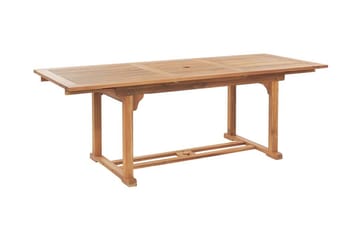 Hagemøbelsett av bord og 6 stk Stoler JAVA - Tre/natur - Hagemøbler & utemiljø - Hagegruppe - Spisegrupper hage