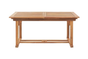 Hagemøbelsett av bord og 6 stk Stoler JAVA - Tre/natur - Hagemøbler & utemiljø - Hagegruppe - Spisegrupper hage