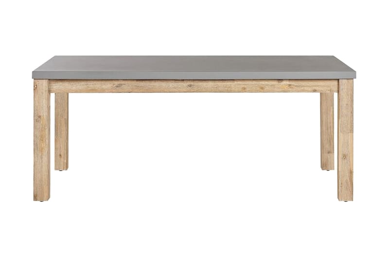 Hagemøbler sett med bord og 6 stoler grå OSTUNI - Grå - Hagemøbler & utemiljø - Hagegruppe - Spisegrupper hage