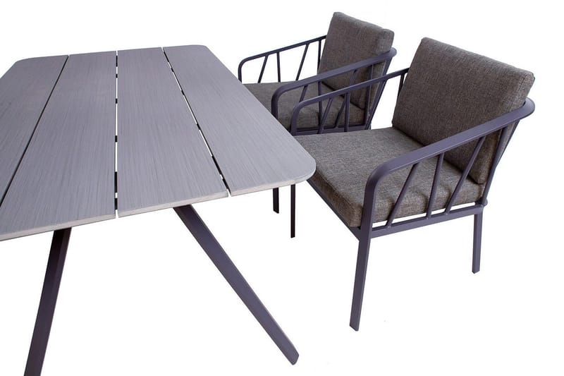 Kahla Hagesett Grå - Hagemøbler & utemiljø - Hagegruppe - Spisegrupper hage