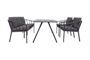 Kahla Hagesett Grå - Hagemøbler & utemiljø - Hagegruppe - Spisegrupper hage