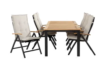 Las Vegas Spisegruppe 152-210x90 + 6 Stoler m Pute