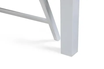 Las Vegas Spisegruppe 220-280+8 Posisjonsstoler Lyx - Hvit/Teak - Hagemøbler & utemiljø - Hagegruppe - Spisegrupper hage