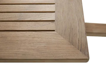 Las Vegas Spisegruppe 220-280+8 Posisjonsstoler Lyx - Hvit/Teak - Hagemøbler & utemiljø - Hagegruppe - Spisegrupper hage