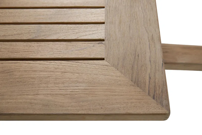 Las Vegas Spisegruppe 220-280+8 Posisjonsstoler Lyx - Hvit/Teak - Hagemøbler & utemiljø - Hagegruppe - Spisegrupper hage