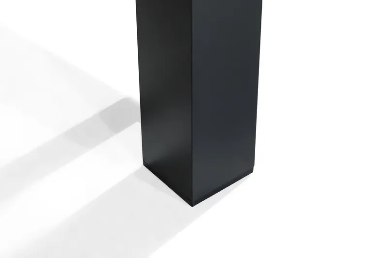 Las Vegas Spisegruppe 220-280x100 + 6 Stoler m Pute - Svart/Teak - Hagemøbler & utemiljø - Hagegruppe - Spisegrupper hage