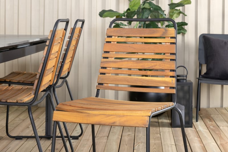 Levels Forlengbar Spisegruppe 224-324cm + 6 Bois Stoler Svar - Venture Home - Hagemøbler & utemiljø - Hagegruppe - Spisegrupper hage
