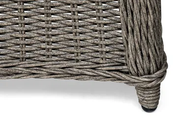 Marcus Spisegruppe 200 + 4 Light Lenetoler m Pute - Grå - Hagemøbler & utemiljø - Hagegruppe - Spisegrupper hage