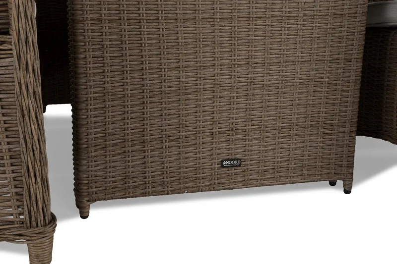 Marcus Spisegruppe 200 + 6 Lenestoler m Pute - Natur - Hagemøbler & utemiljø - Hagegruppe - Spisegrupper hage