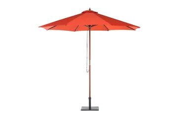 Maui Hagemøbler Med 8 Stoler + Paraply - Tre / Natur - Hagemøbler & utemiljø - Hagegruppe - Spisegrupper hage