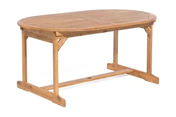 Maui Hagemøbler Med 8 Stoler + Paraply - Tre / Natur - Hagemøbler & utemiljø - Hagegruppe - Spisegrupper hage