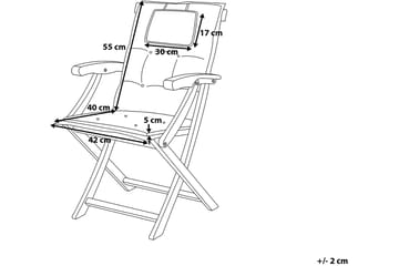 Maui Spisegruppe Med 8 Stoler - Tre / Natur - Hagemøbler & utemiljø - Hagegruppe - Spisegrupper hage