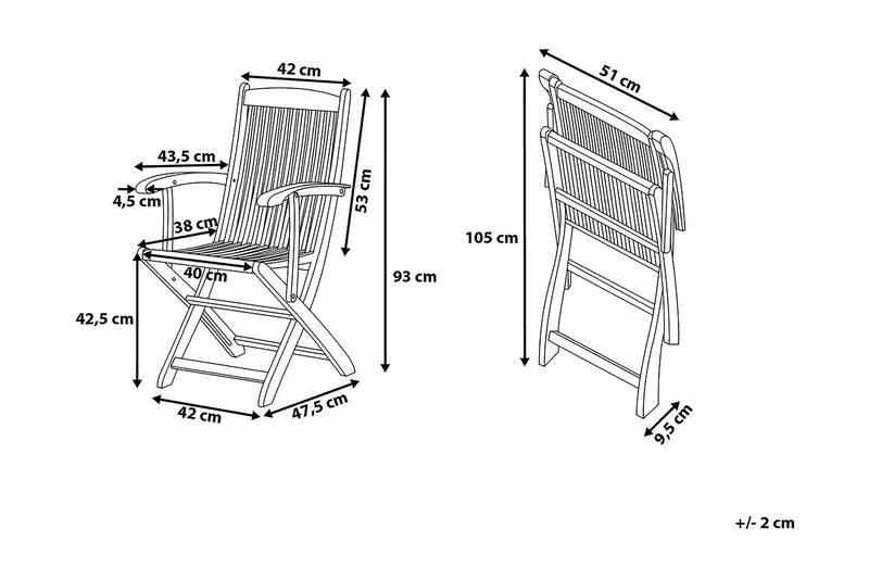 Maui Spisegruppe Med 8 Stoler - Tre / Natur - Hagemøbler & utemiljø - Hagegruppe - Spisegrupper hage