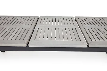 Monaco Spisegruppe 152-210+4 Posisjonsstoler Lyx - Svart - Hagemøbler & utemiljø - Hagegruppe - Spisegrupper hage