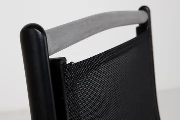 Monaco Spisegruppe 152-210+4 Posisjonsstoler Lyx - Svart - Hagemøbler & utemiljø - Hagegruppe - Spisegrupper hage