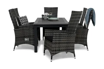 Svarte puter - Svart,Lysegrå