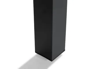 Monaco Spisegruppe 152-210x90 + 4 Tunis Stablestol - Svart - Hagemøbler & utemiljø - Hagegruppe - Spisegrupper hage