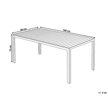 Nardo Spisegruppe - Grå - Hagemøbler & utemiljø - Hagegruppe - Spisegrupper hage