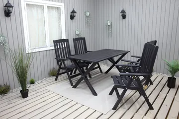 Oliver Spisegruppe - Mocca - Hagemøbler & utemiljø - Hagegruppe - Spisegrupper hage