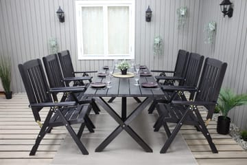 Oliver Spisegruppe - Mocca - Hagemøbler & utemiljø - Hagegruppe - Spisegrupper hage