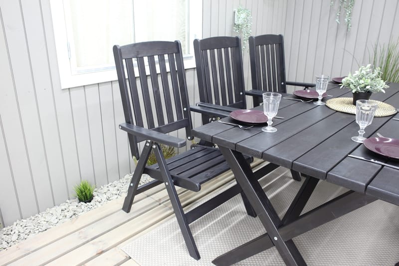 Oliver Spisegruppe - Mocca - Hagemøbler & utemiljø - Hagegruppe - Spisegrupper hage