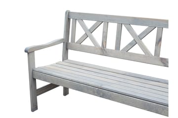 Olivo Spisegruppe + 2 Stoler + Benk - Grå - Hagemøbler & utemiljø - Hagegruppe - Spisegrupper hage