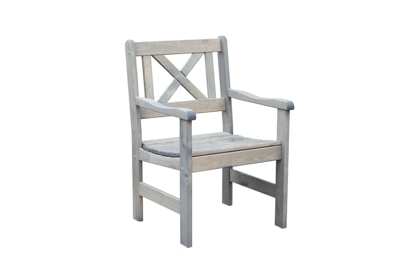 Olivo Spisegruppe + 2 Stoler + Benk - Grå - Hagemøbler & utemiljø - Hagegruppe - Spisegrupper hage