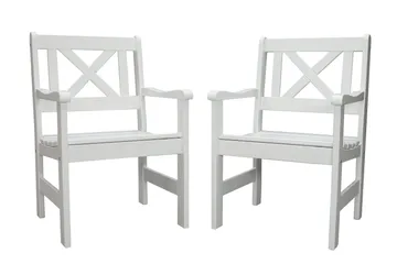 Olivo Spisegruppe - Hvit - Hagemøbler & utemiljø - Hagegruppe - Spisegrupper hage