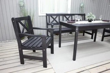 Olivo Spisegruppe - Kaffesvart - Hagemøbler & utemiljø - Hagegruppe - Spisegrupper hage