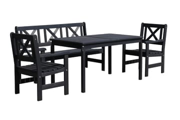 Olivo Spisegruppe - Kaffesvart - Hagemøbler & utemiljø - Hagegruppe - Spisegrupper hage