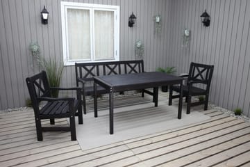 Olivo Spisegruppe - Kaffesvart - Hagemøbler & utemiljø - Hagegruppe - Spisegrupper hage