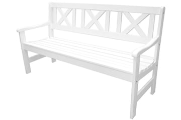 Olivo Spisegruppe med Sitteputer - Hvit - Hagemøbler & utemiljø - Hagegruppe - Spisegrupper hage