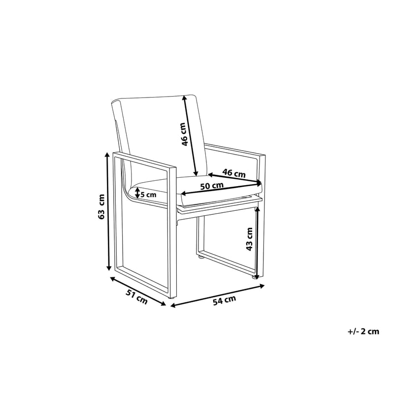 Pancole Hagegruppe Med Bord + 6 Stoler - Grå - Hagemøbler & utemiljø - Hagegruppe - Spisegrupper hage