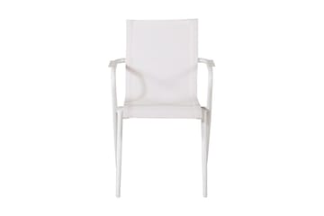 Parma Spisegruppe Rund Ø90cm + 2 Alina Spisestoler - Svart - Hagemøbler & utemiljø - Hagegruppe - Spisegrupper hage