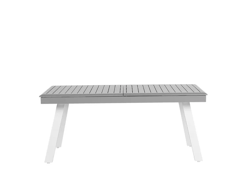 Pereta Hagegruppe Med Bord + 6 Stoler, Grå