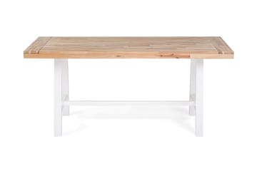 Scania Hagebord + 2 Benker 80 cm - Hvit - Hagemøbler & utemiljø - Hagegruppe - Spisegrupper hage