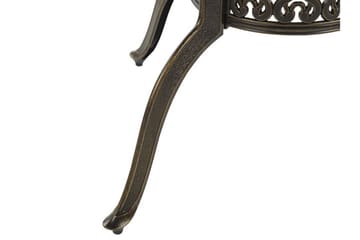 Scario Spisegruppe 100 cm + 4 Stoler - Brun - Hagemøbler & utemiljø - Hagegruppe - Spisegrupper hage