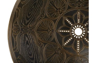 Scario Spisegruppe 100 cm + 4 Stoler - Brun - Hagemøbler & utemiljø - Hagegruppe - Spisegrupper hage