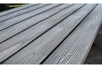 Scottsdale Spisegruppe 150 cm + 4 Solanum Stoler - Grå - Hagemøbler & utemiljø - Hagegruppe - Spisegrupper hage