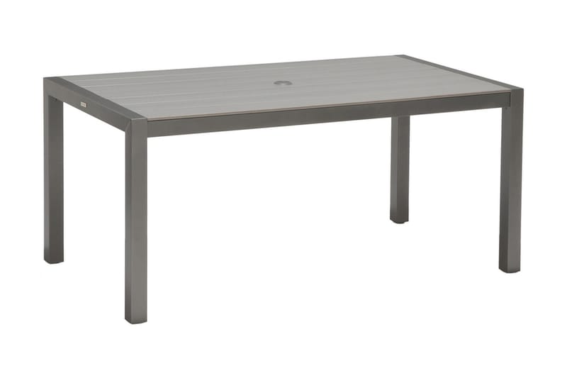 Solana Spisegruppe 160 cm + 6 Posisjonsstoler - Grå - Hagemøbler & utemiljø - Hagegruppe - Spisegrupper hage