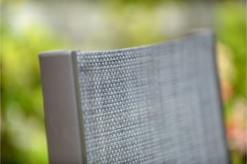 Solana Spisegruppe 201 cm + 8 Posisjonsstoler - Grå - Hagemøbler & utemiljø - Hagegruppe - Spisegrupper hage