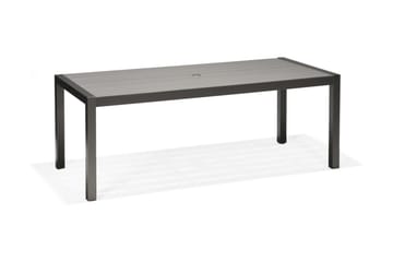 Solana Spisegruppe 201 cm + 8 Posisjonsstoler - Grå - Hagemøbler & utemiljø - Hagegruppe - Spisegrupper hage