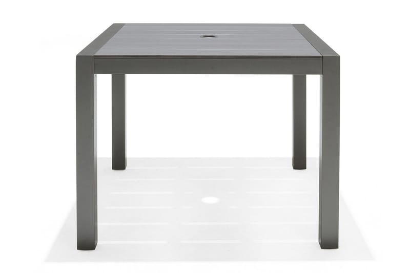 Solana Spisegruppe 88 cm + 4 Posisjonsstoler - Grå - Hagemøbler & utemiljø - Hagegruppe - Spisegrupper hage