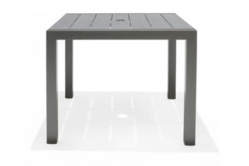 Solana Spisegruppe 88 cm + 4 Posisjonsstoler - Grå - Hagemøbler & utemiljø - Hagegruppe - Spisegrupper hage